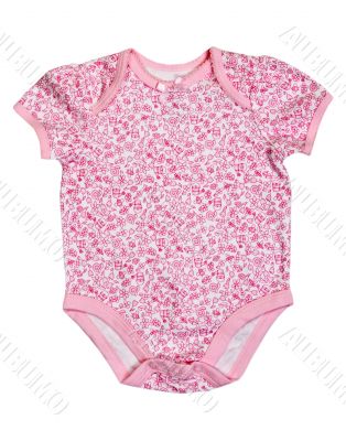 children`s clothing with a pattern