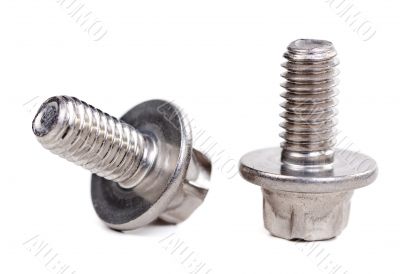 two bolts close-up