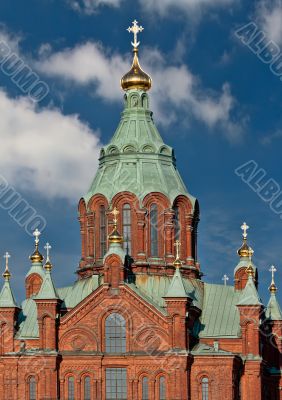 Uspenski Cathedral in Helsinki