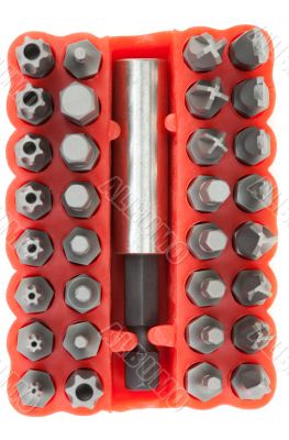 set of heads for screwdriver set of heads for screwdriver