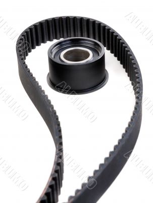 Roller and timing belt Roller and timing belt