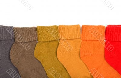 Colored socks Colored socks