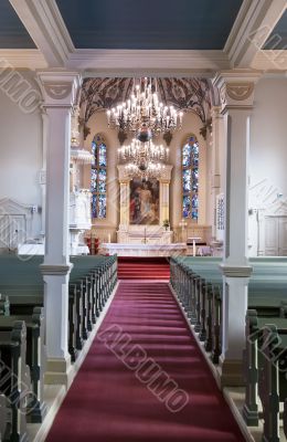 Splendid church interior