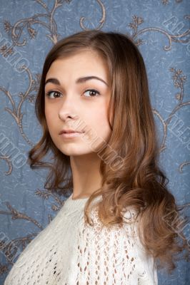 Romantic Beauty.Retro Style Romantic Beauty.Retro Style