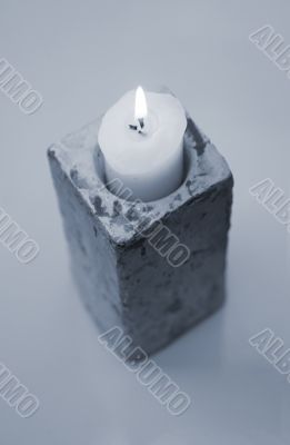 Burning candle