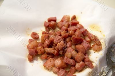 Fried Pancetta