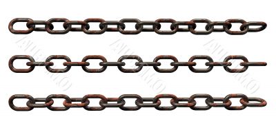 rusty chains