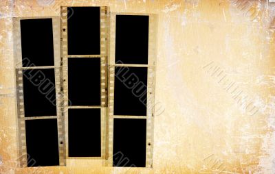 35mm film strips