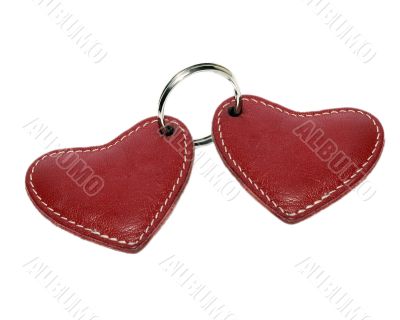 heart key trinket heart key trinket