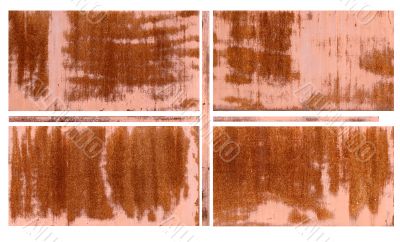 rusty metallic wall rusty metallic wall