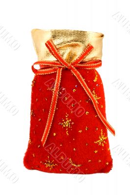 Velvet red Santa Bag Velvet red Santa Bag