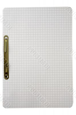 Clean sheet notepad
