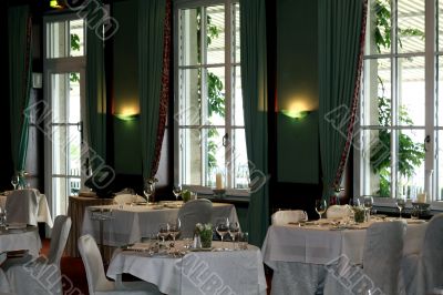 interior of a restaurant 