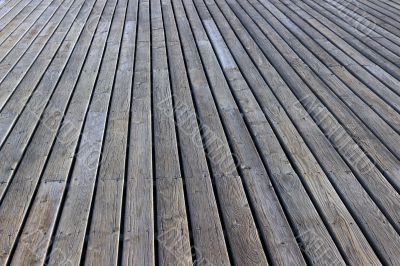 gray plank wooden floor