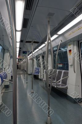 passengers metro train