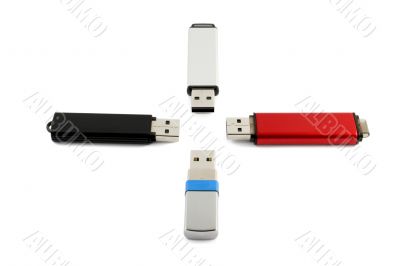 Flash drive connect