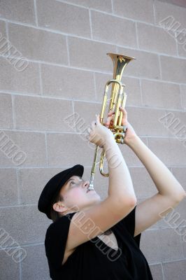 Female jazz musician.