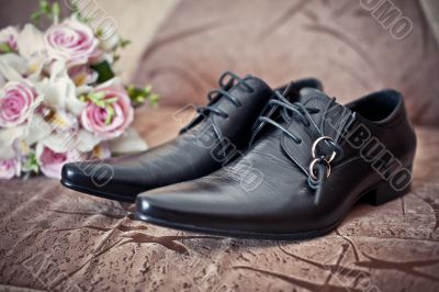 Boots on wedding. 