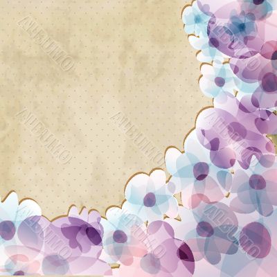 Abstract hand drawn watercolor background.