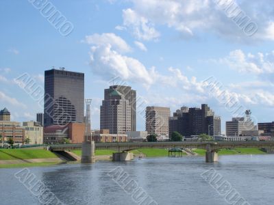 Dayton Ohio Skyline During Day