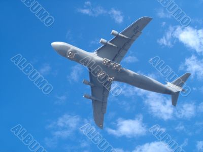 Air Force Transport Plane Overhead
