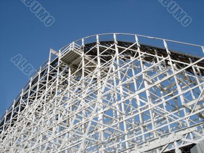 Top of a Wooden Rollercoaster