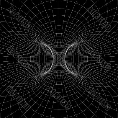 Torus wireframe symbol