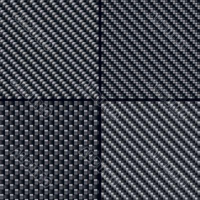 Carbon fiber seamless patterns set