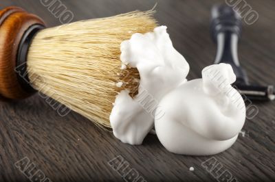 Foam and brush