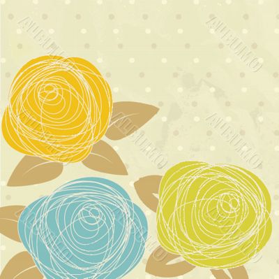 Abstract rose flower. Vector illustration Abstract rose flower. Vector illustration