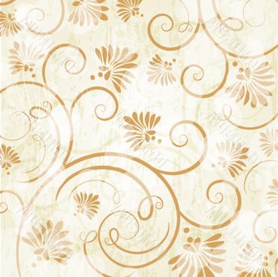 Floral seamless beautiful pattern