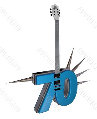 number seventy guitar