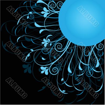 Neon lights  graphic design abstract background.