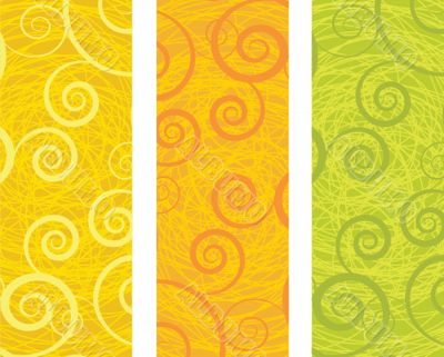 Cute vector background with decorative elements