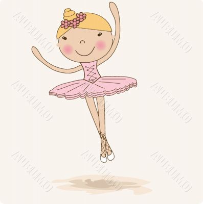 Detail of ballet dancer`s feet isolated on white