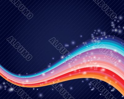 Neon lights  graphic design abstract background.