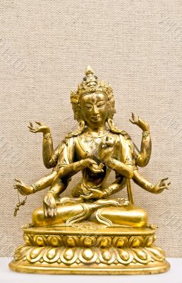 Hindu mythology traditional statuette