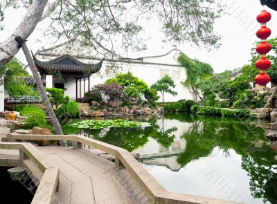 Chinese Park in summer