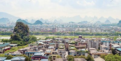 Guilin city view