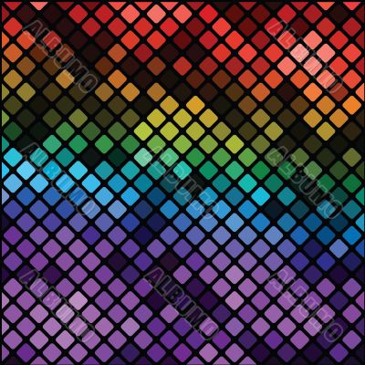 multicolor mosaic background