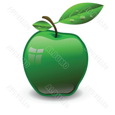 green apple