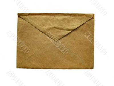 Retro grunge envelope