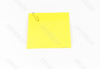 Yellow Sticky Note