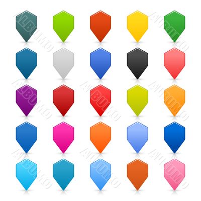icons pentagons
