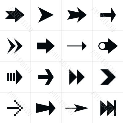 directional arrows