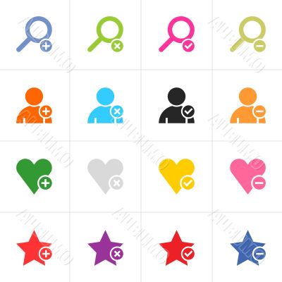 The icons The icons