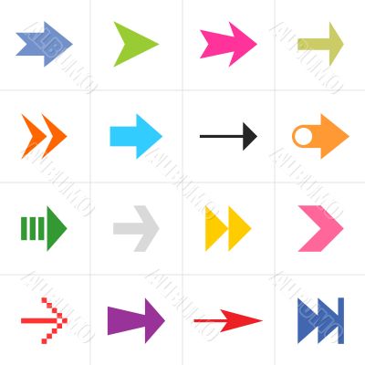 Directional arrows