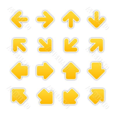 Directional arrows Directional arrows