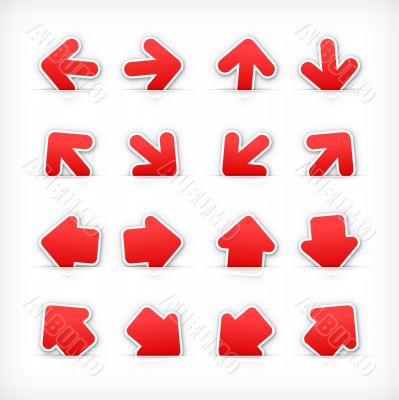 Directional arrows Directional arrows