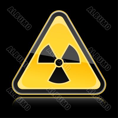 Sign of radiation